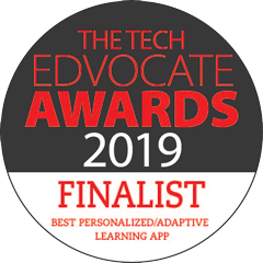 2019 Finalist Best Personalized / Adaptive Learning App or Tool
