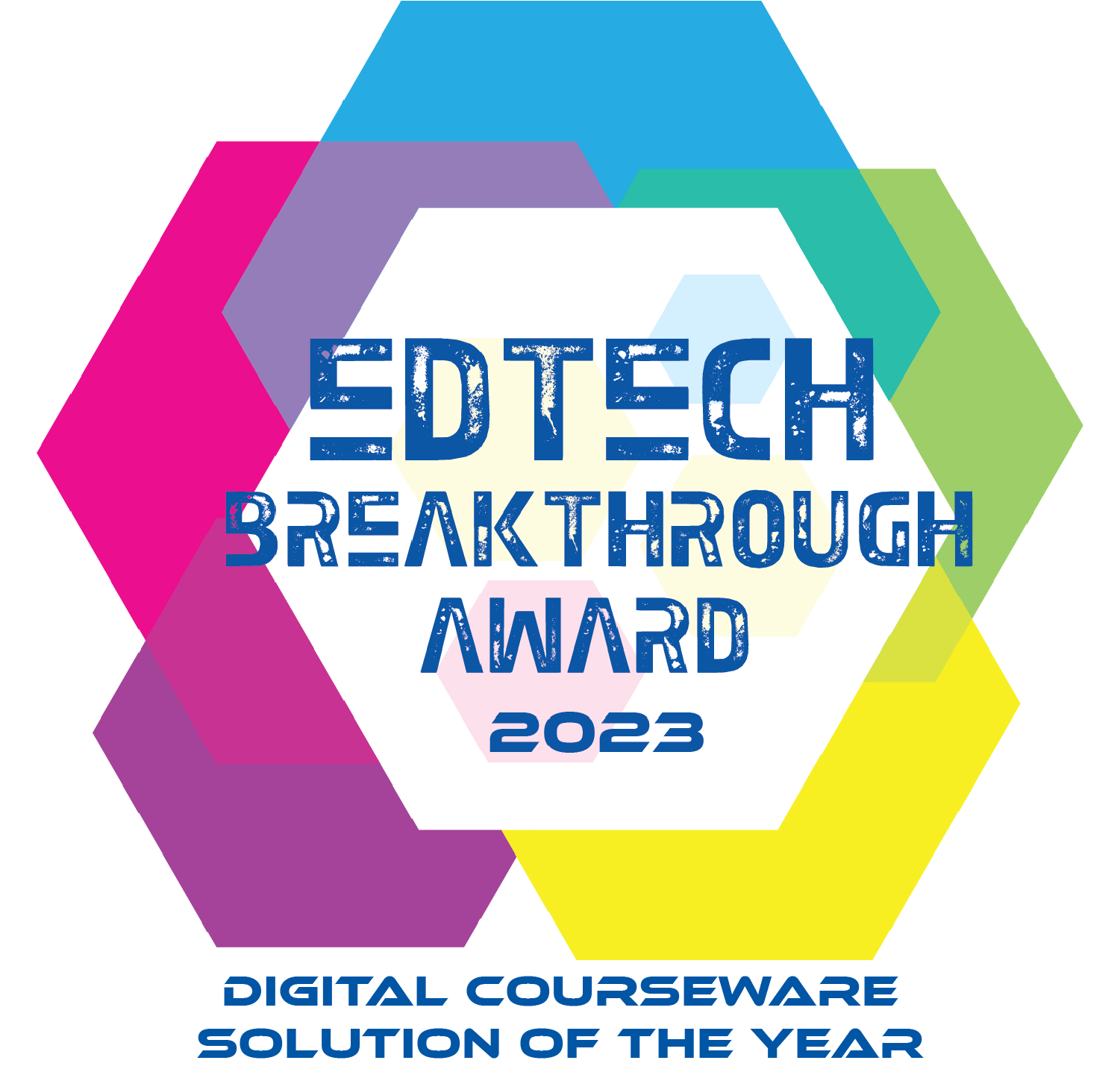 2023 Winner Digital Courseware Solution of the Year Award